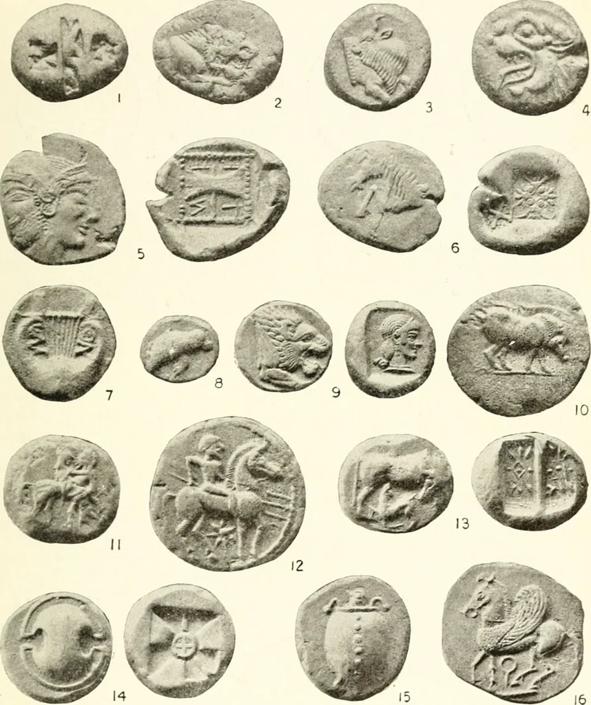 An illustration from Ancient Greece : a sketch of its art, literature & philosophy viewed in connexion with its external history from earliest times to the age of Alexander the Great, 1915, leaf 644
