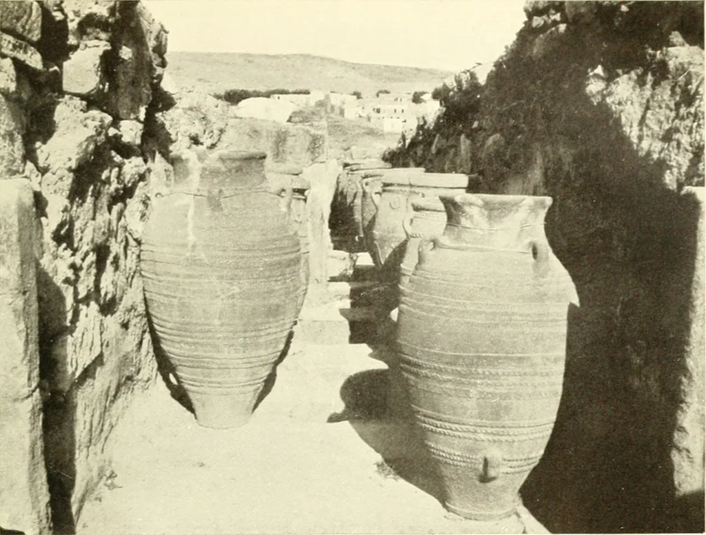 An illustration from Ancient Greece : a sketch of its art, literature & philosophy viewed in connexion with its external history from earliest times to the age of Alexander the Great, 1915, leaf 88