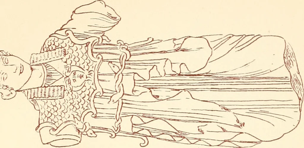 An illustration from Ancient Greek female costume : illustrated by one hundred and twelve plates and numerous smaller illustrations ; with descriptive letterpress and descriptive passages from the works of Homer, Hesiod, Herodotus, Aeschylus, Euripides, Aristophanes, Theocritus, Xenophon, Lucian, and other Greek authors, 1882, leaf 228