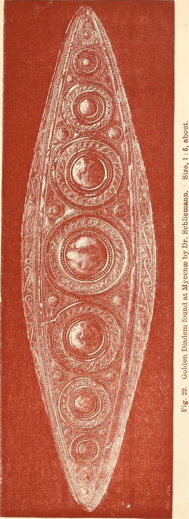 An illustration from Ancient Greek female costume : illustrated by one hundred and twelve plates and numerous smaller illustrations ; with descriptive letterpress and descriptive passages from the works of Homer, Hesiod, Herodotus, Aeschylus, Euripides, Aristophanes, Theocritus, Xenophon, Lucian, and other Greek authors, 1882, leaf 56
