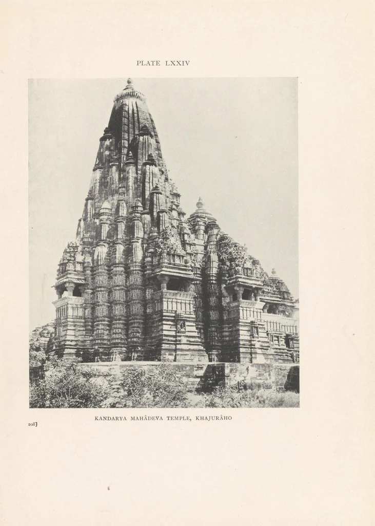 An illustration from The ancient and medieval architecture of India : a study of Indo-Aryan civilisation, 1915, leaf 401