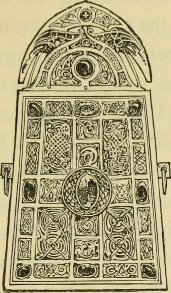 An illustration from Ancient and modern gold and silver smiths' work in the South Kensington Museum, 1878, leaf 108