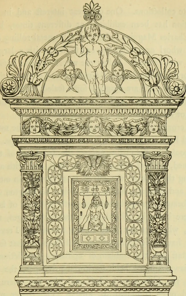 An illustration from Ancient and modern gold and silver smiths' work in the South Kensington Museum, 1878, leaf 134