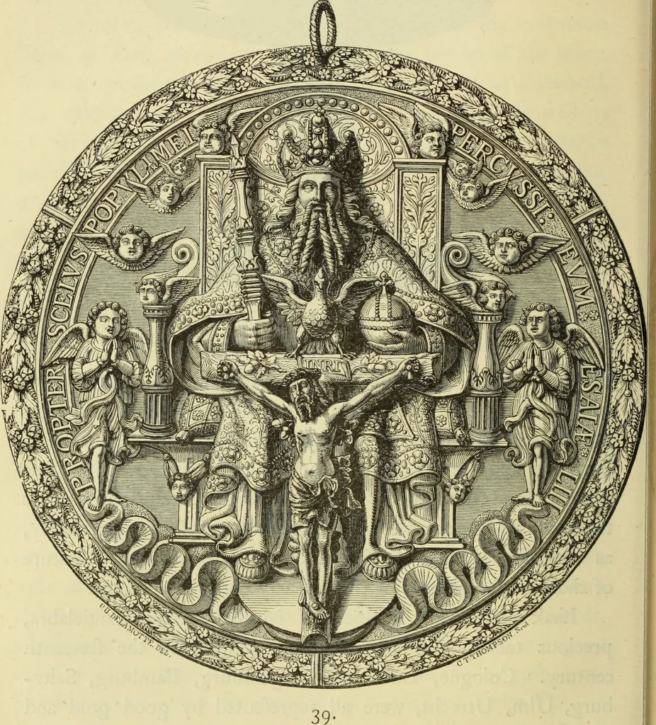 An illustration from Ancient and modern gold and silver smiths' work in the South Kensington Museum, 1878, leaf 179