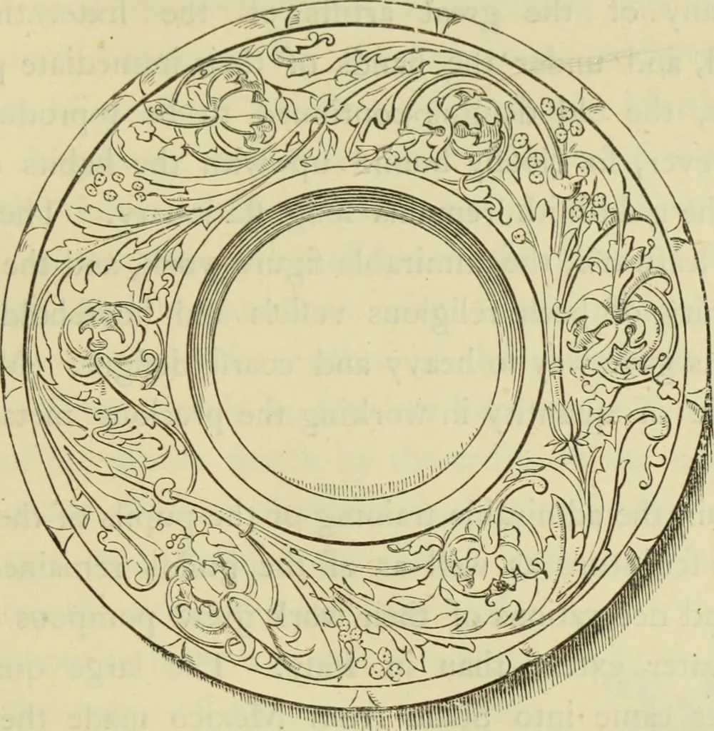 An illustration from Ancient and modern gold and silver smiths' work in the South Kensington Museum, 1878, leaf 186
