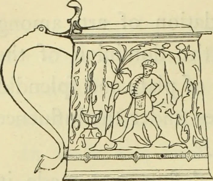 An illustration from Ancient and modern gold and silver smiths' work in the South Kensington Museum, 1878, leaf 189