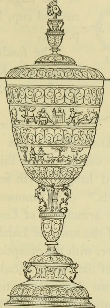 An illustration from Ancient and modern gold and silver smiths' work in the South Kensington Museum, 1878, leaf 190