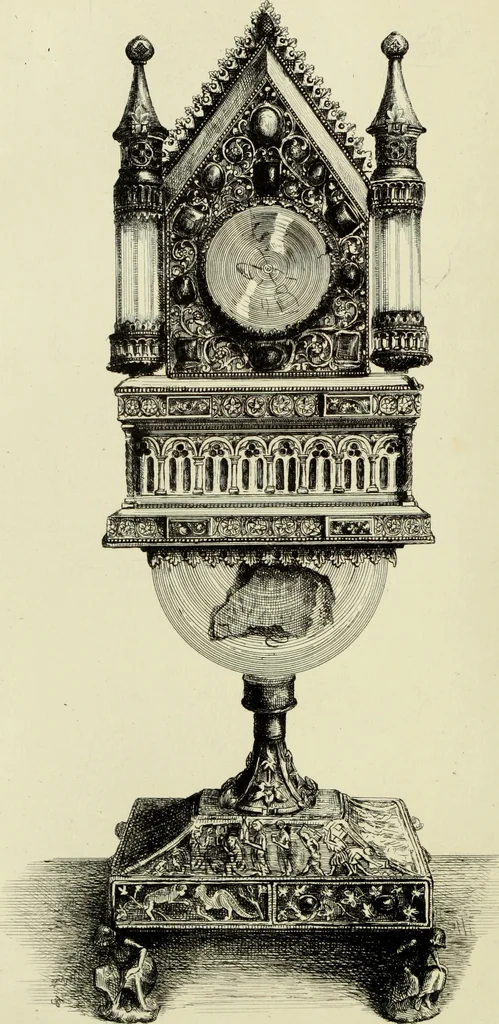 An illustration from Ancient and modern gold and silver smiths' work in the South Kensington Museum, 1878, leaf 273