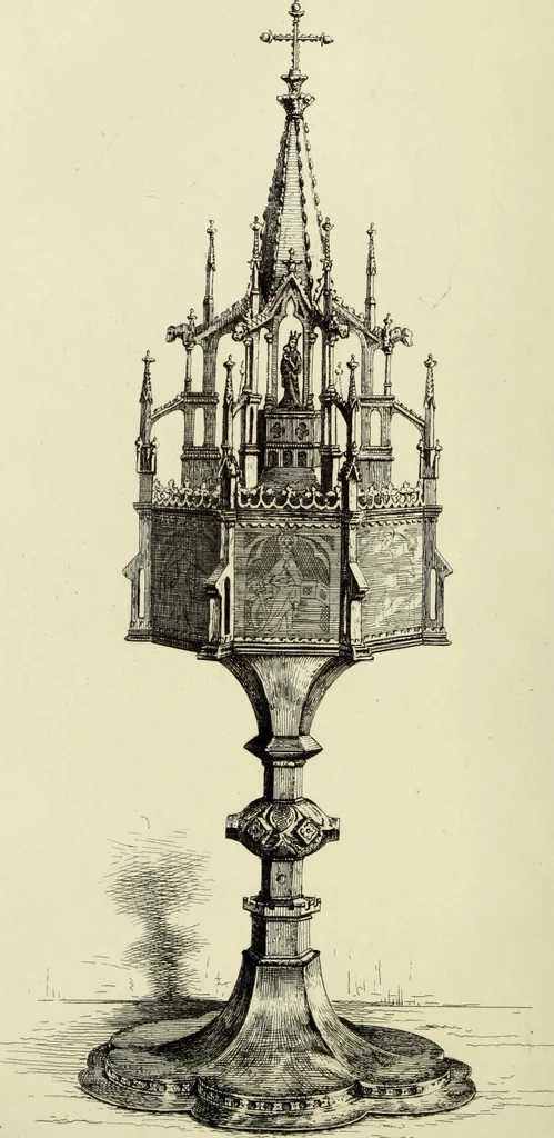 An illustration from Ancient and modern gold and silver smiths' work in the South Kensington Museum, 1878, leaf 307