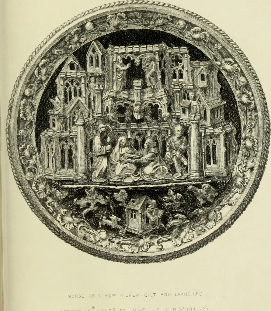 An illustration from Ancient and modern gold and silver smiths' work in the South Kensington Museum, 1878, leaf 316