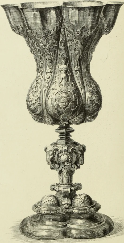 An illustration from Ancient and modern gold and silver smiths' work in the South Kensington Museum, 1878, leaf 381