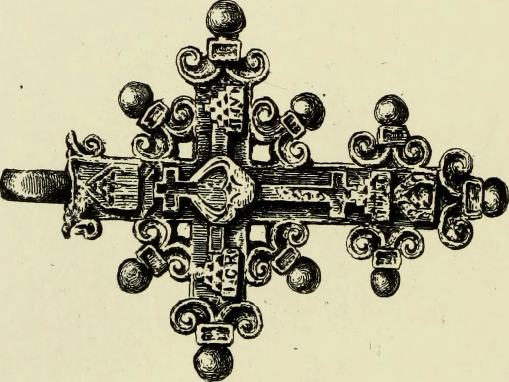 An illustration from Ancient and modern gold and silver smiths' work in the South Kensington Museum, 1878, leaf 463