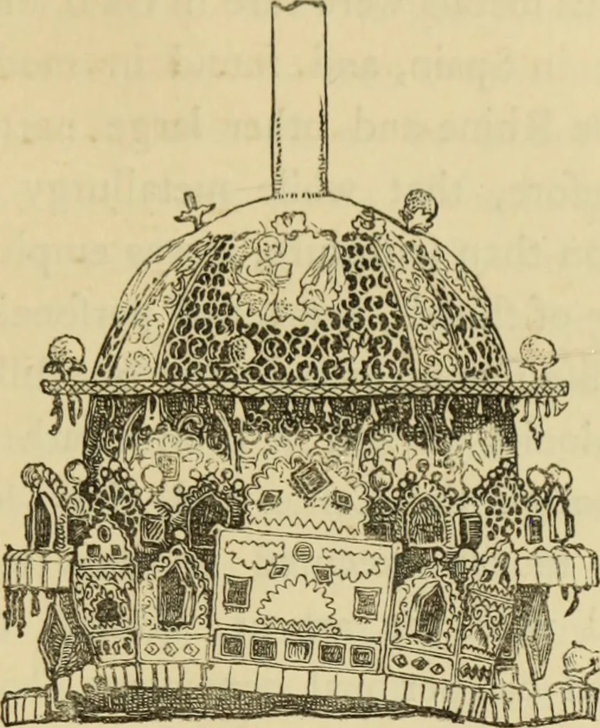 An illustration from Ancient and modern gold and silver smiths' work in the South Kensington Museum, 1878, leaf 92