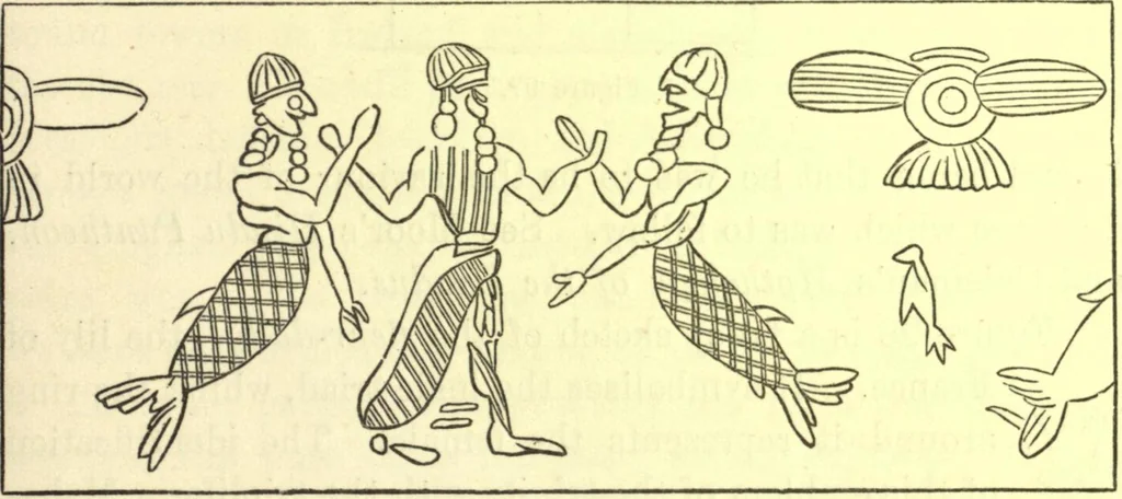 An illustration from Ancient pagan and modern Christian symbolism. With an essay on Baal worship, on the Assyrian sacred "grove" and other allied symbols by John Newton, 1875, leaf 144