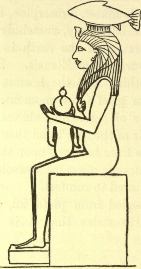 An illustration from Ancient pagan and modern Christian symbolism. With an essay on Baal worship, on the Assyrian sacred "grove" and other allied symbols by John Newton, 1875, leaf 145