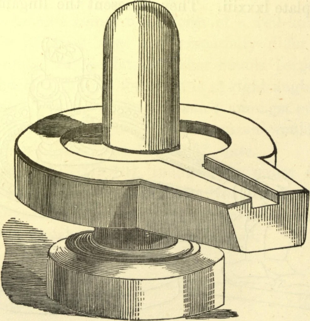 An illustration from Ancient pagan and modern Christian symbolism. With an essay on Baal worship, on the Assyrian sacred "grove" and other allied symbols by John Newton, 1875, leaf 149