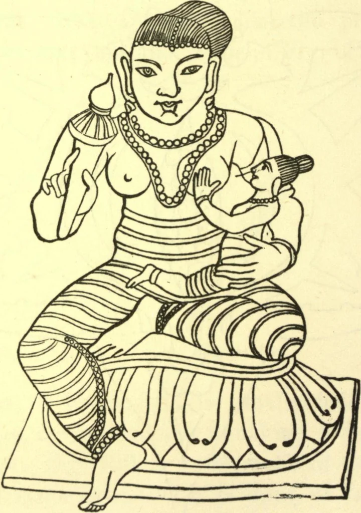 An illustration from Ancient pagan and modern Christian symbolism. With an essay on Baal worship, on the Assyrian sacred "grove" and other allied symbols by John Newton, 1875, leaf 165