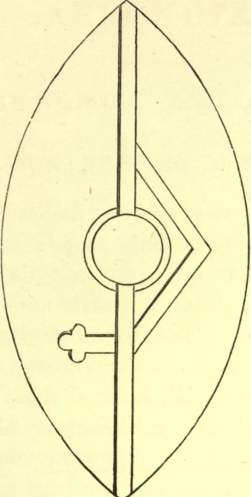 An illustration from Ancient pagan and modern Christian symbolism. With an essay on Baal worship, on the Assyrian sacred "grove" and other allied symbols by John Newton, 1875, leaf 182