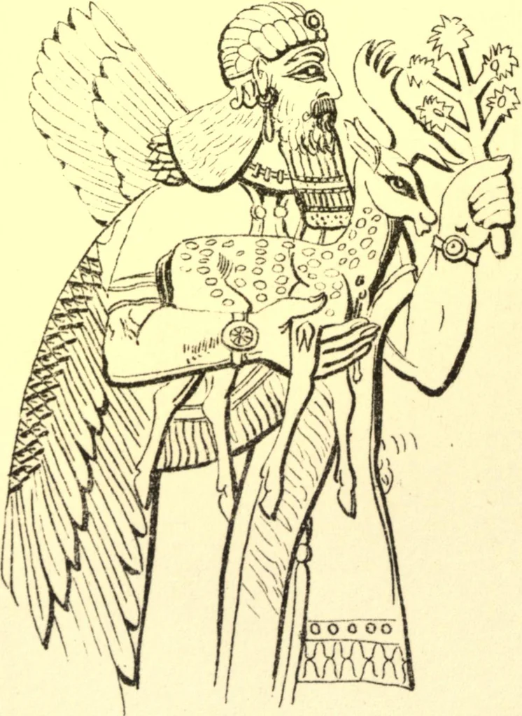 An illustration from Ancient pagan and modern Christian symbolism. With an essay on Baal worship, on the Assyrian sacred "grove" and other allied symbols by John Newton, 1875, leaf 53