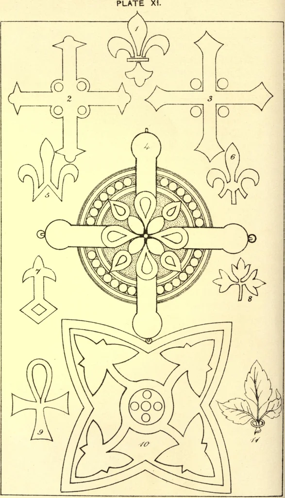 An illustration from Ancient pagan and modern Christian symbolism. With an essay on Baal worship, on the Assyrian sacred "grove" and other allied symbols by John Newton, 1875, leaf 81