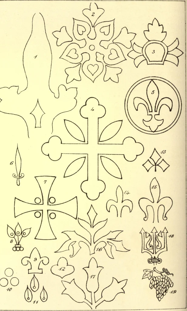 An illustration from Ancient pagan and modern Christian symbolism. With an essay on Baal worship, on the Assyrian sacred "grove" and other allied symbols by John Newton, 1875, leaf 85