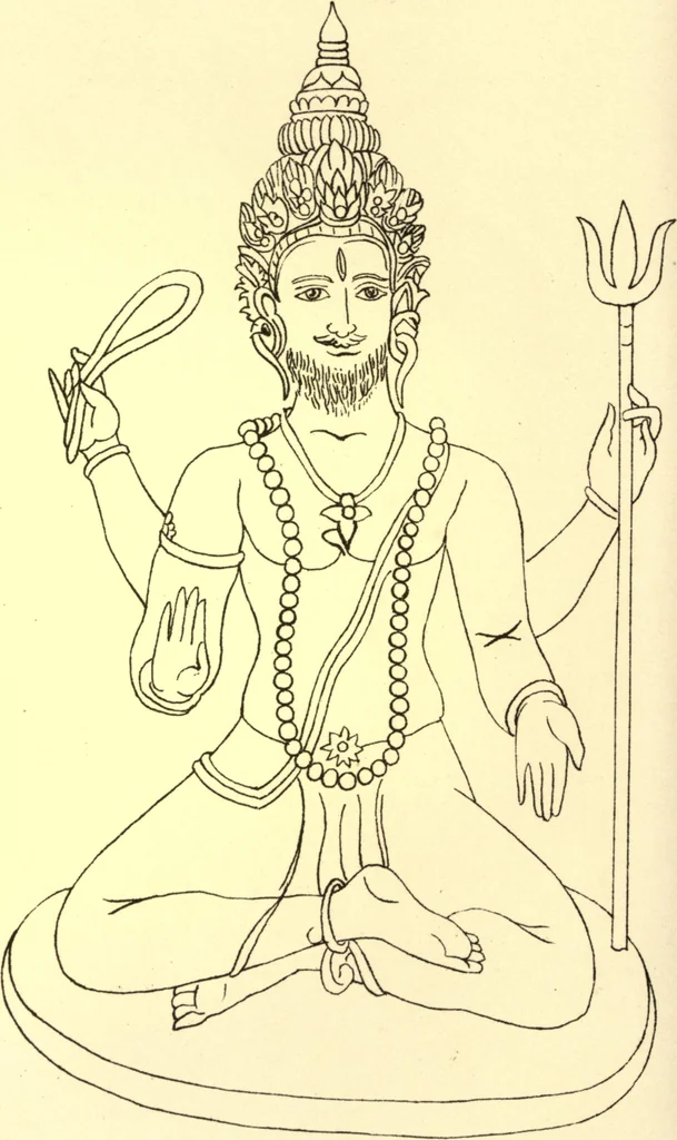 An illustration from Ancient pagan and modern Christian symbolism. With an essay on Baal worship, on the Assyrian sacred "grove" and other allied symbols by John Newton, 1875, leaf 95