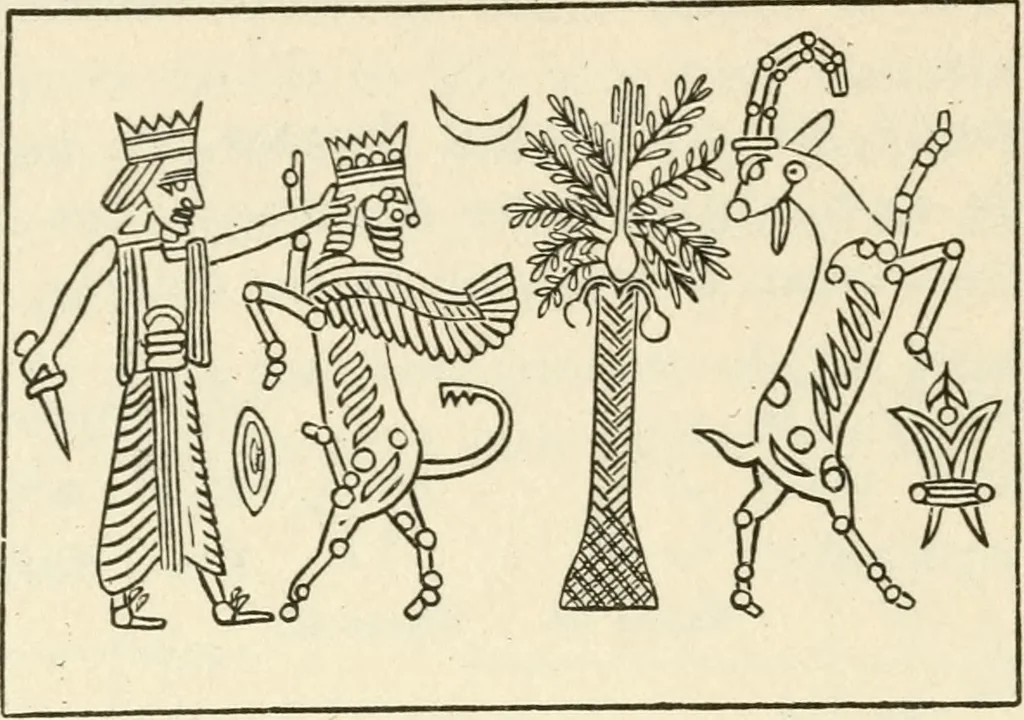 An illustration from Ancient pagan and modern Christian symbolism, 1874, leaf 107