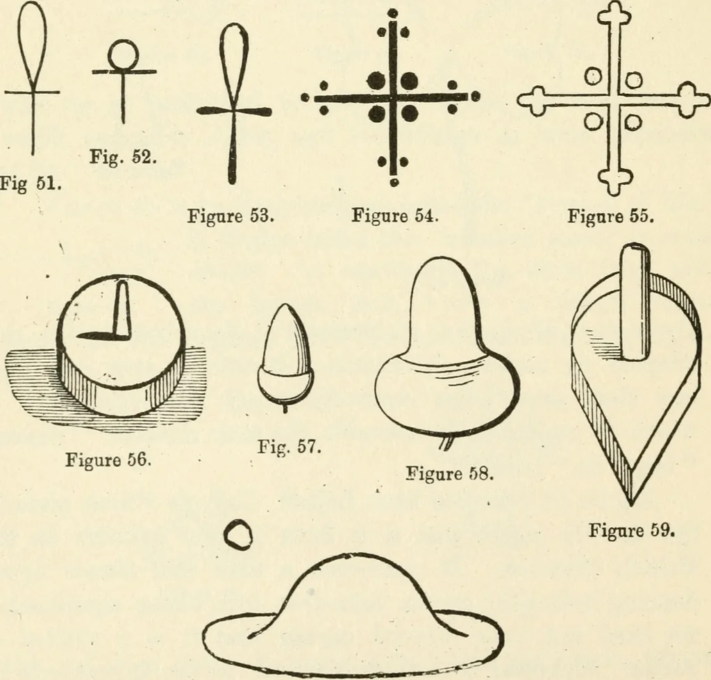 An illustration from Ancient pagan and modern Christian symbolism, 1874, leaf 107
