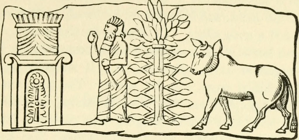 An illustration from Ancient pagan and modern Christian symbolism, 1874, leaf 110