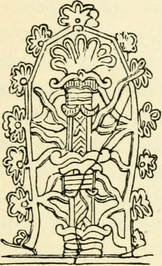 An illustration from Ancient pagan and modern Christian symbolism, 1874, leaf 110