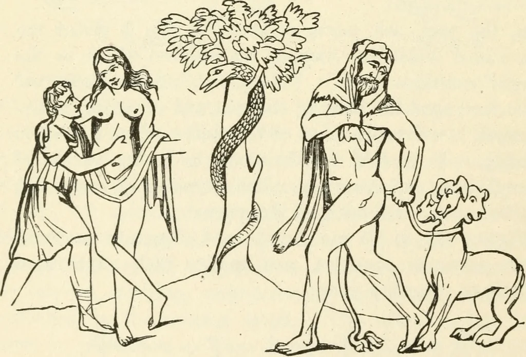 An illustration from Ancient pagan and modern Christian symbolism, 1874, leaf 115