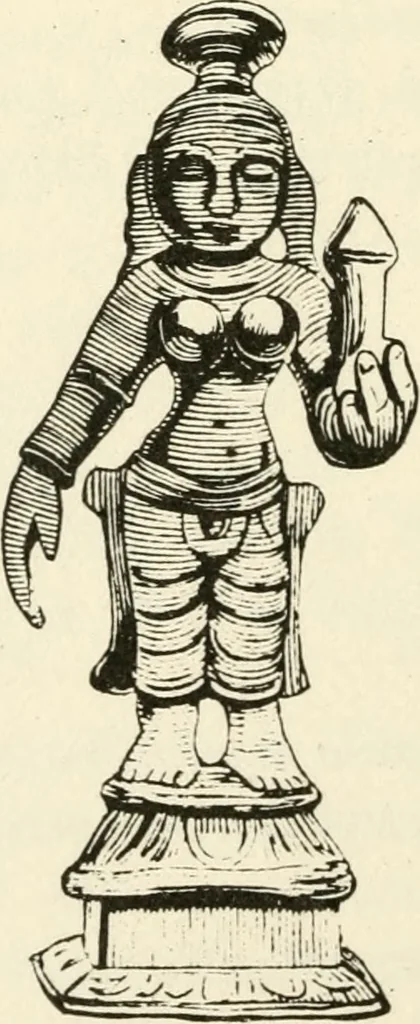 An illustration from Ancient pagan and modern Christian symbolism, 1874, leaf 163