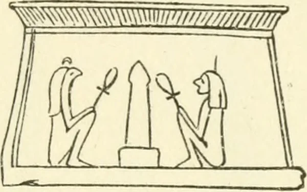 An illustration from Ancient pagan and modern Christian symbolism, 1874, leaf 164