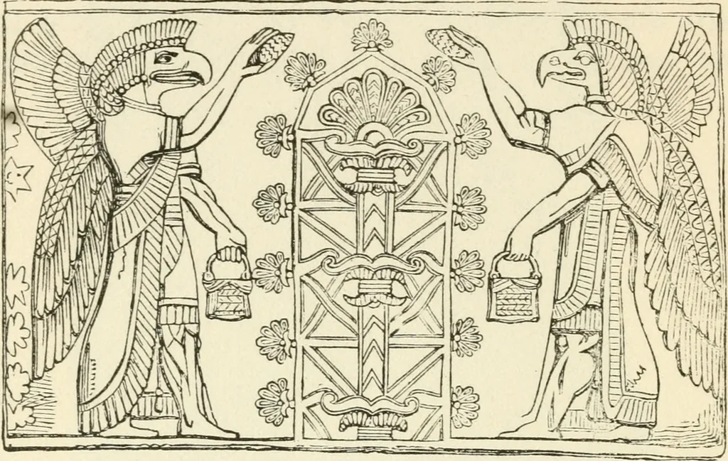 An illustration from Ancient pagan and modern Christian symbolism, 1874, leaf 187
