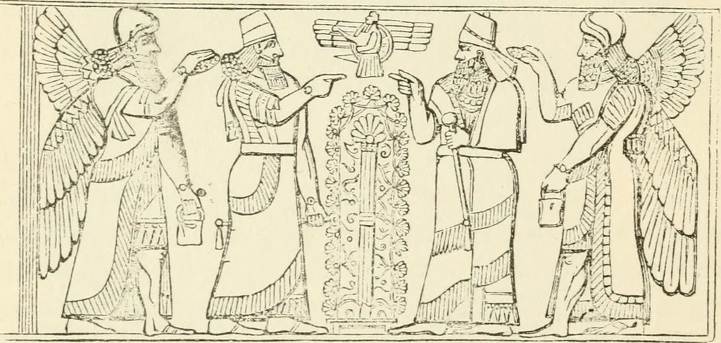 An illustration from Ancient pagan and modern Christian symbolism, 1874, leaf 187