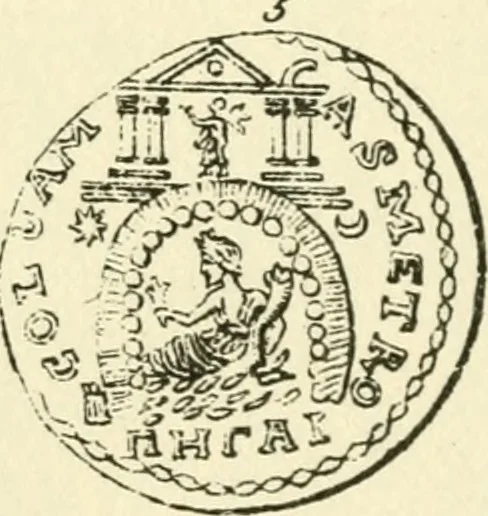 An illustration from Ancient pagan and modern Christian symbolism, 1874, leaf 190