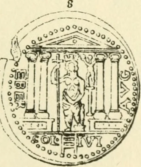 An illustration from Ancient pagan and modern Christian symbolism, 1874, leaf 190