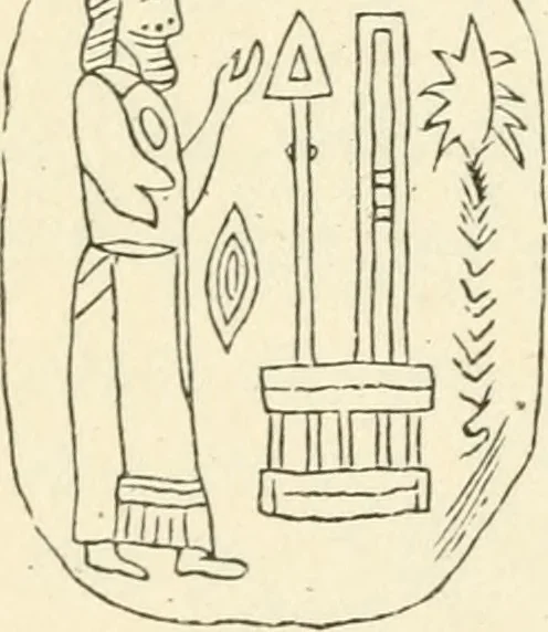 An illustration from Ancient pagan and modern Christian symbolism, 1874, leaf 195