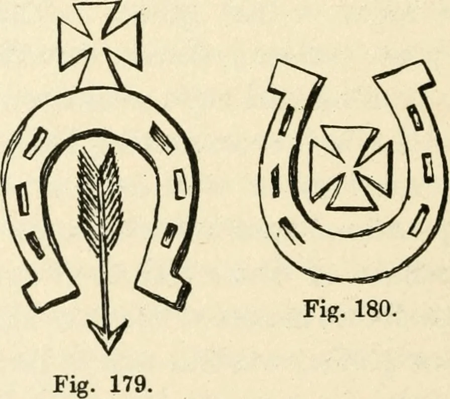 An illustration from Ancient pagan and modern Christian symbolism, 1874, leaf 197