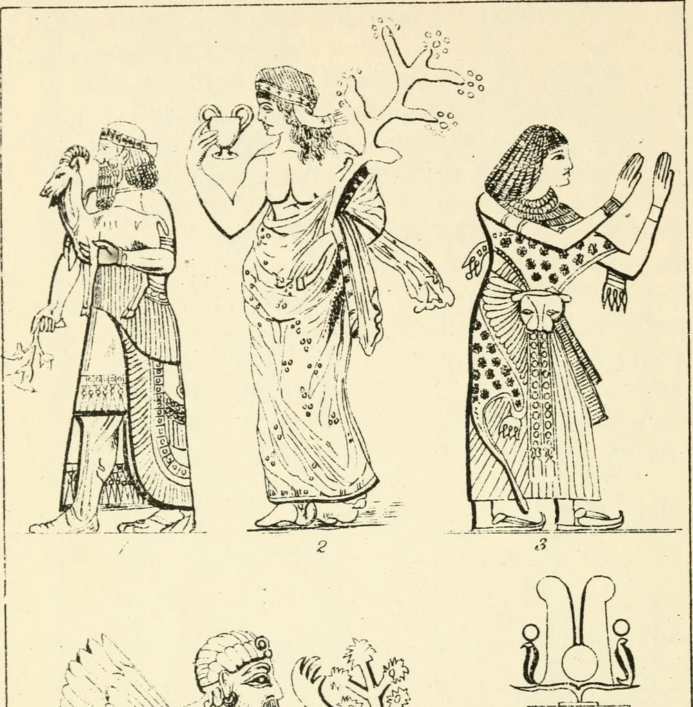 An illustration from Ancient pagan and modern Christian symbolism, 1874, leaf 49