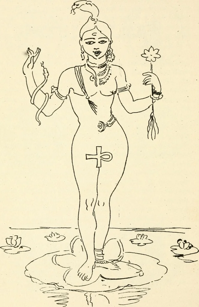 An illustration from Ancient pagan and modern Christian symbolism, 1874, leaf 59