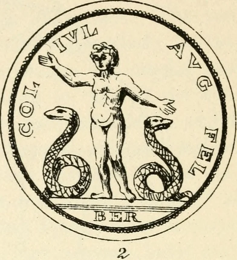 An illustration from Ancient pagan and modern Christian symbolism, 1874, leaf 63