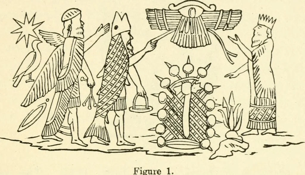 An illustration from Ancient pagan and modern Christian symbolism, 1874, leaf 82