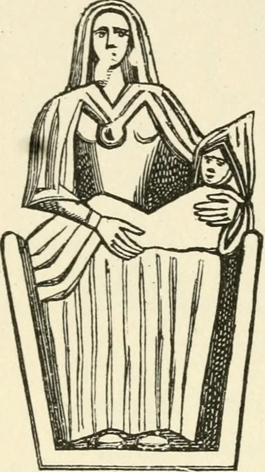 An illustration from Ancient pagan and modern Christian symbolism, 1874, leaf 87