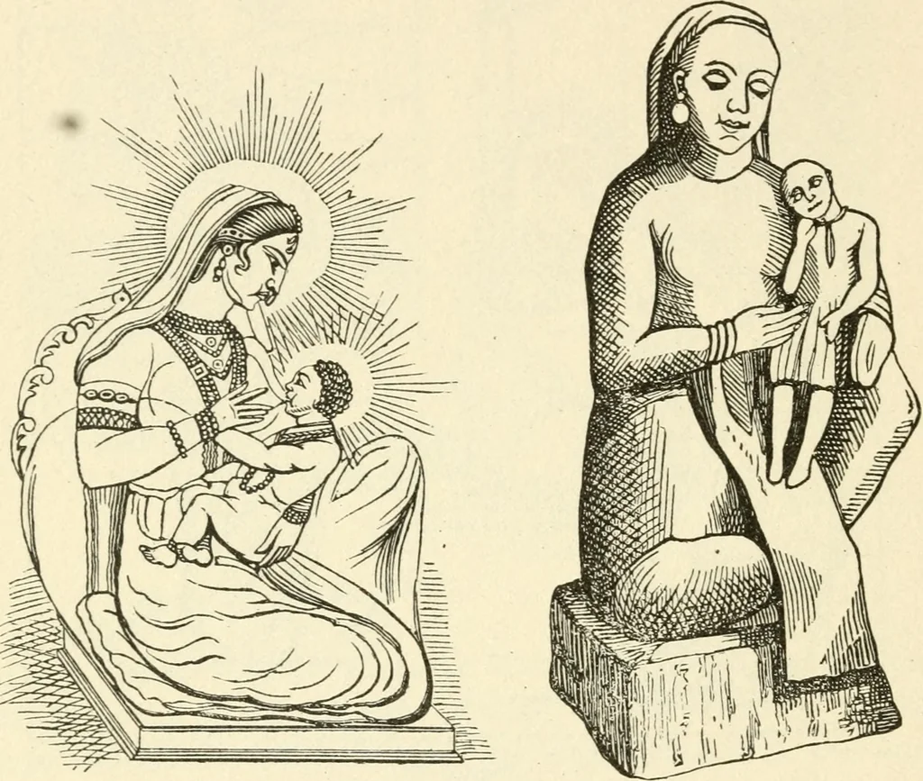 An illustration from Ancient pagan and modern Christian symbolism, 1874, leaf 89