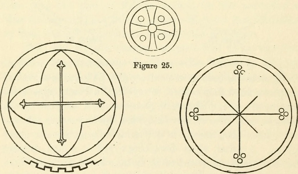 An illustration from Ancient pagan and modern Christian symbolism, 1874, leaf 97