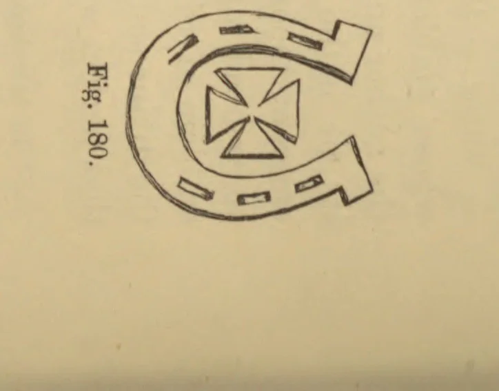 An illustration from Ancient pagan and modern Christian symbolism, 1884, leaf 209