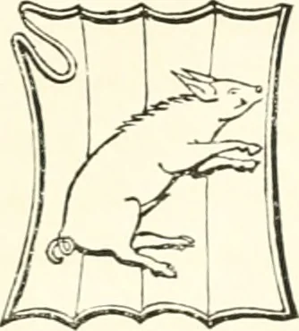 An illustration from The ancient sepulchral effigies and monumental and memorial sculpture of Devon, 1877, leaf 109