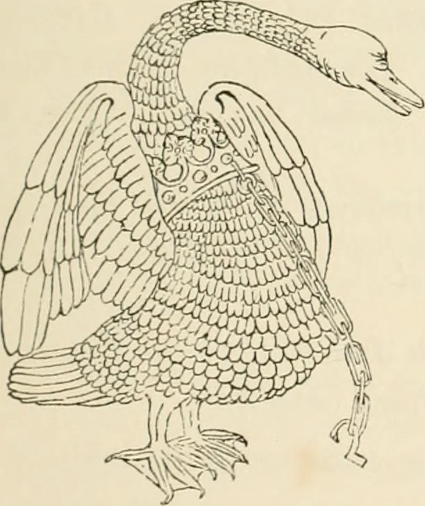 An illustration from The ancient sepulchral effigies and monumental and memorial sculpture of Devon, 1877, leaf 130