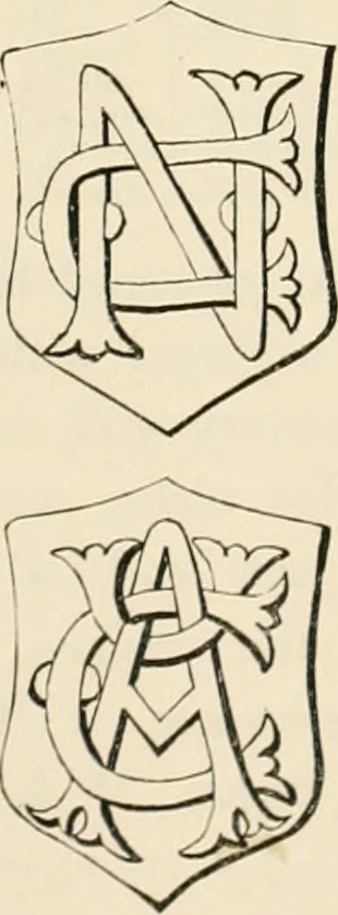 An illustration from The ancient sepulchral effigies and monumental and memorial sculpture of Devon, 1877, leaf 158